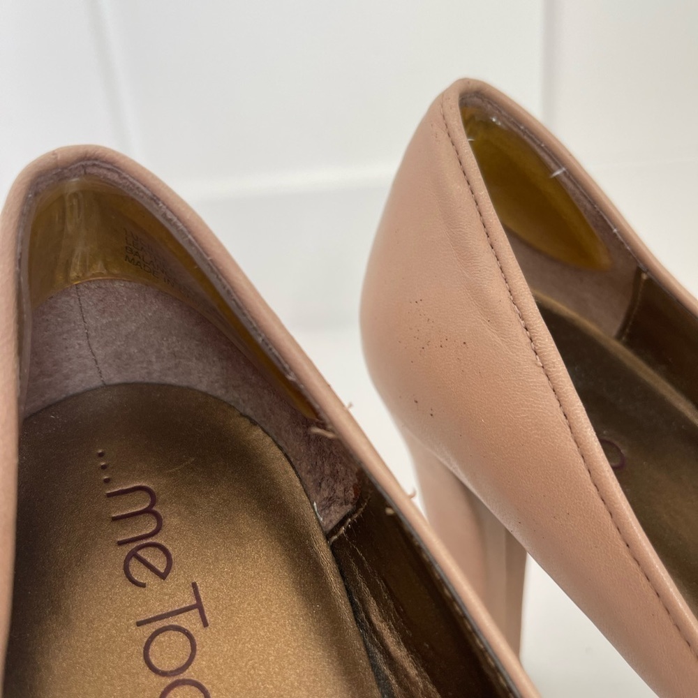 5/$25 Me Too Leather 3” heel with platform size 7M - Picture 5 of 10